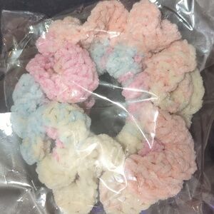 Pastel Multicolor Scrunchie